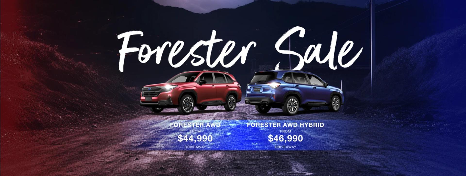Forester Sale