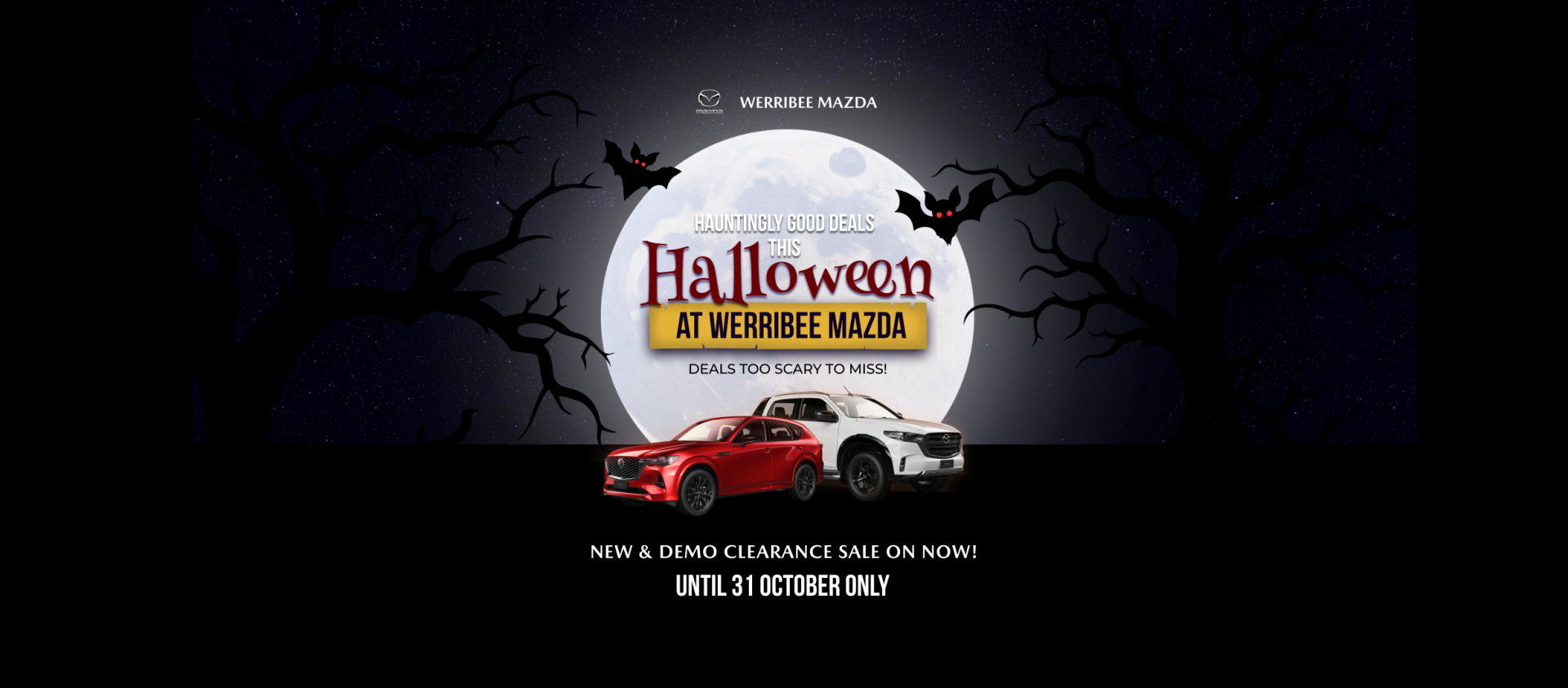 HALLOWEEN CLEARANCE SALE