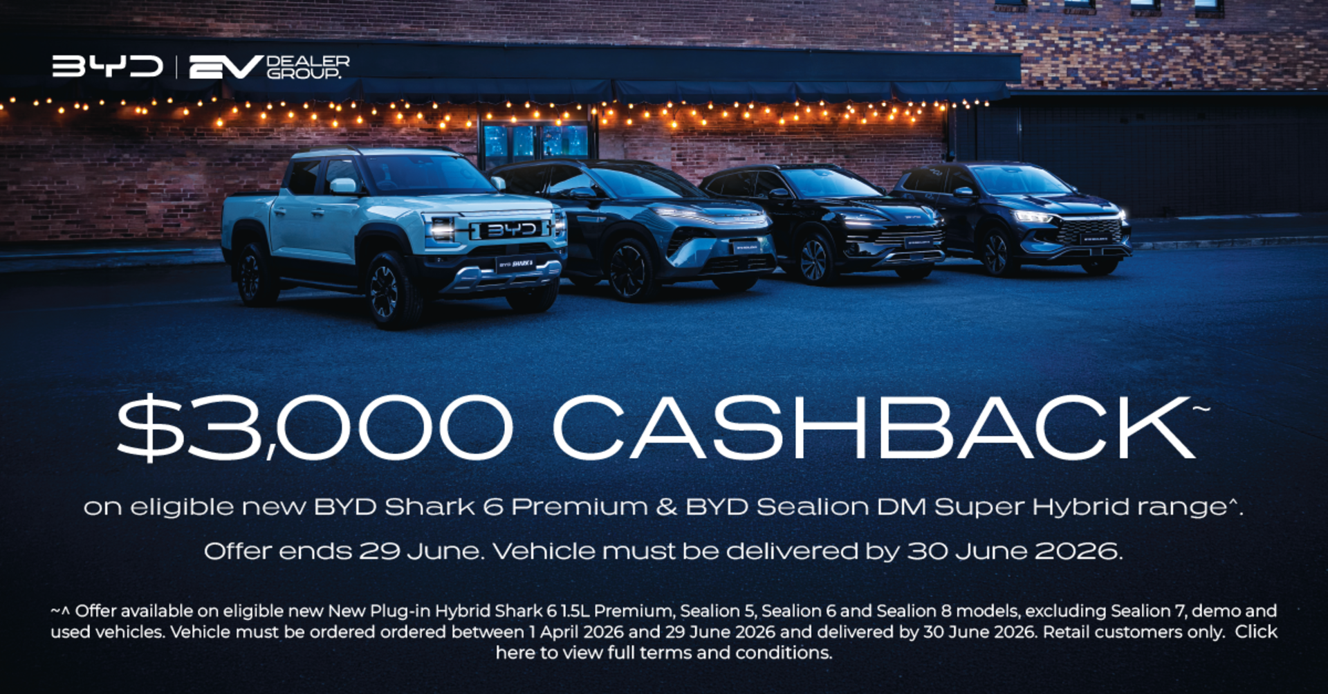 BYD Cashback Offer