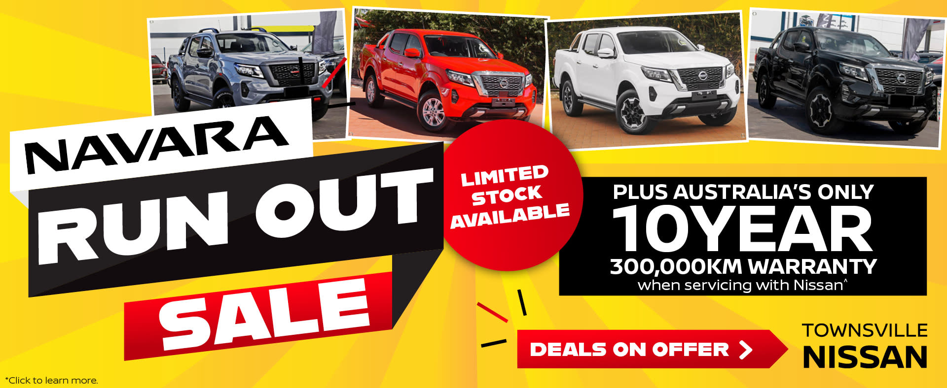 Nissan Navara Run out Sale
