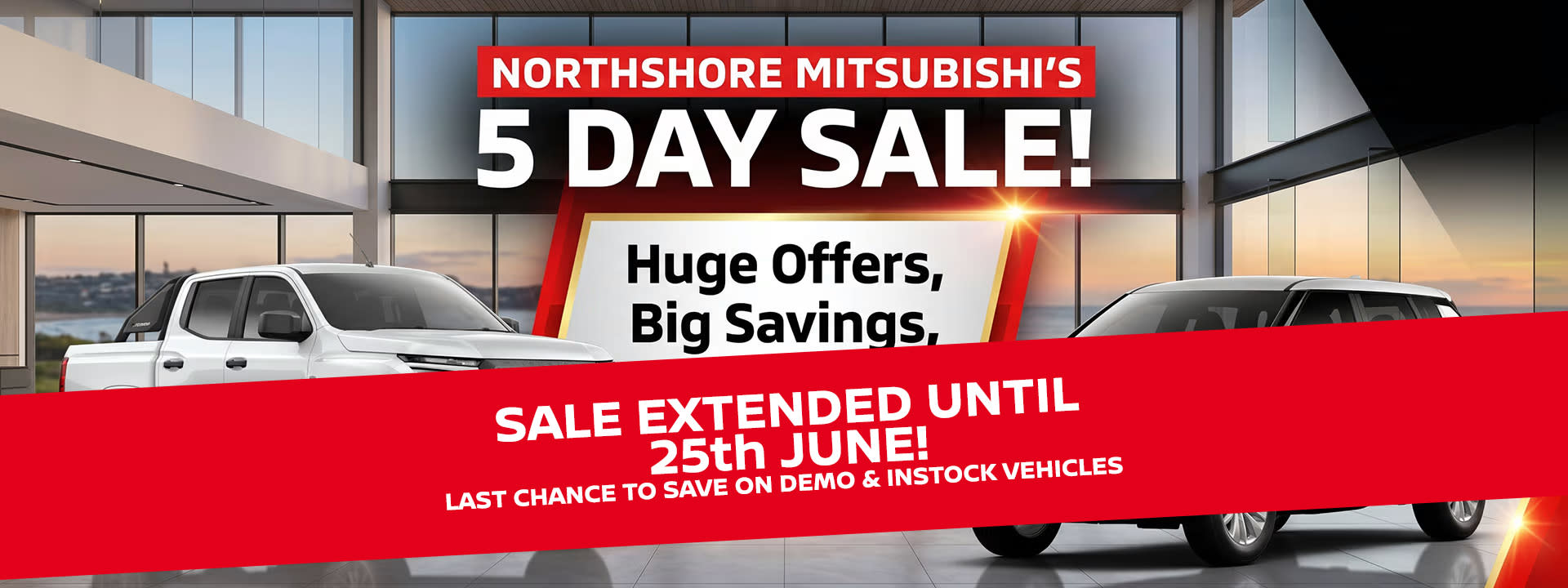 Mitsubishi 5 DAy SAle Event