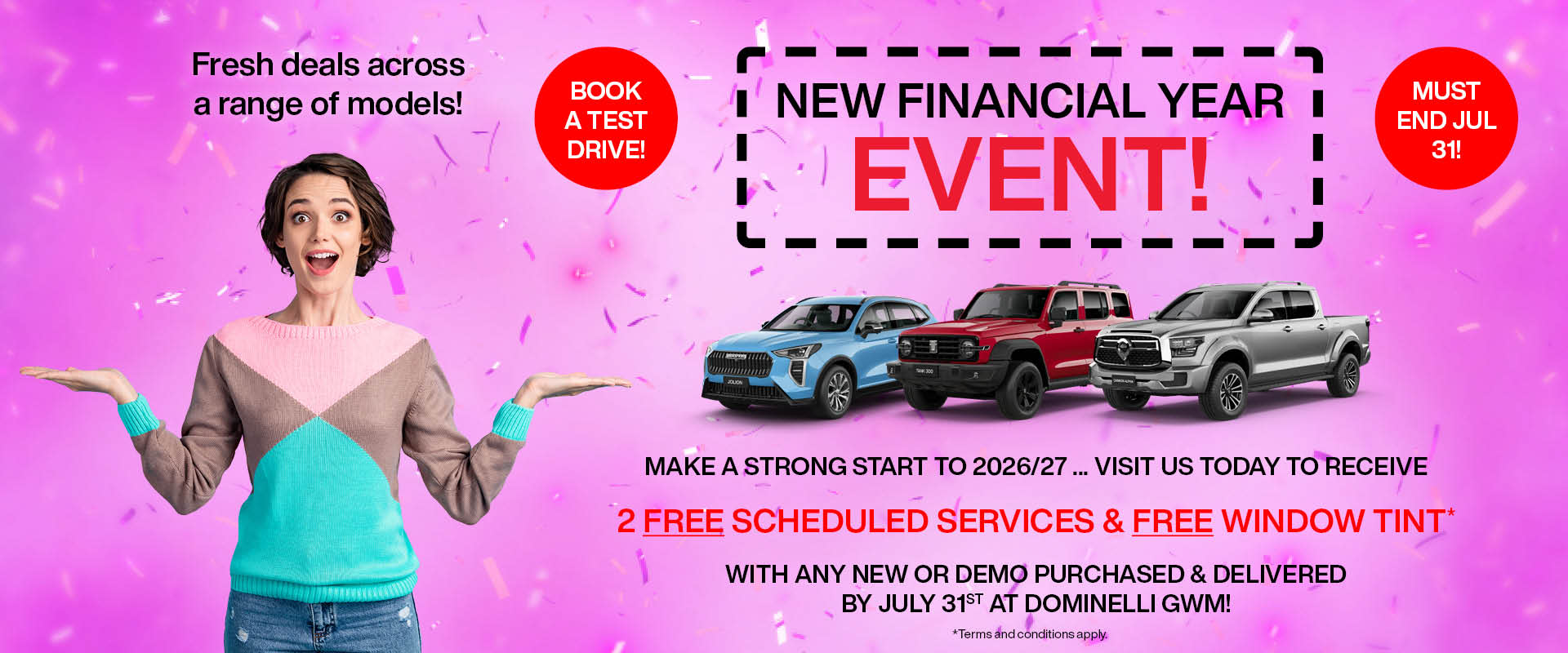 New Financial Year Event