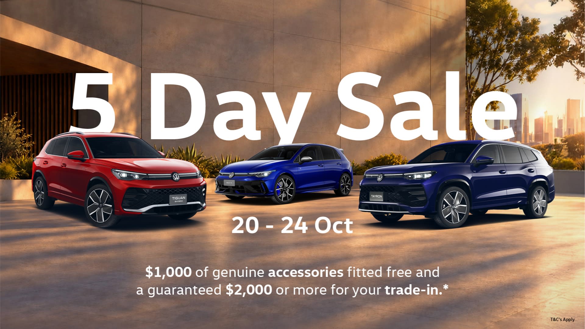 5 DAY SALE