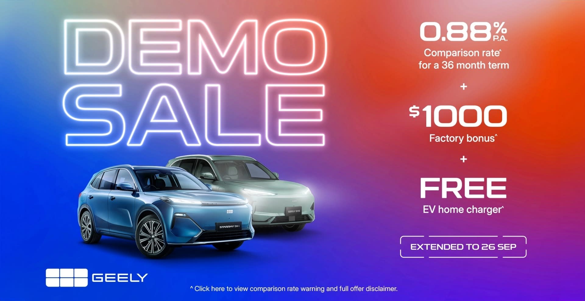 DEMO SALE