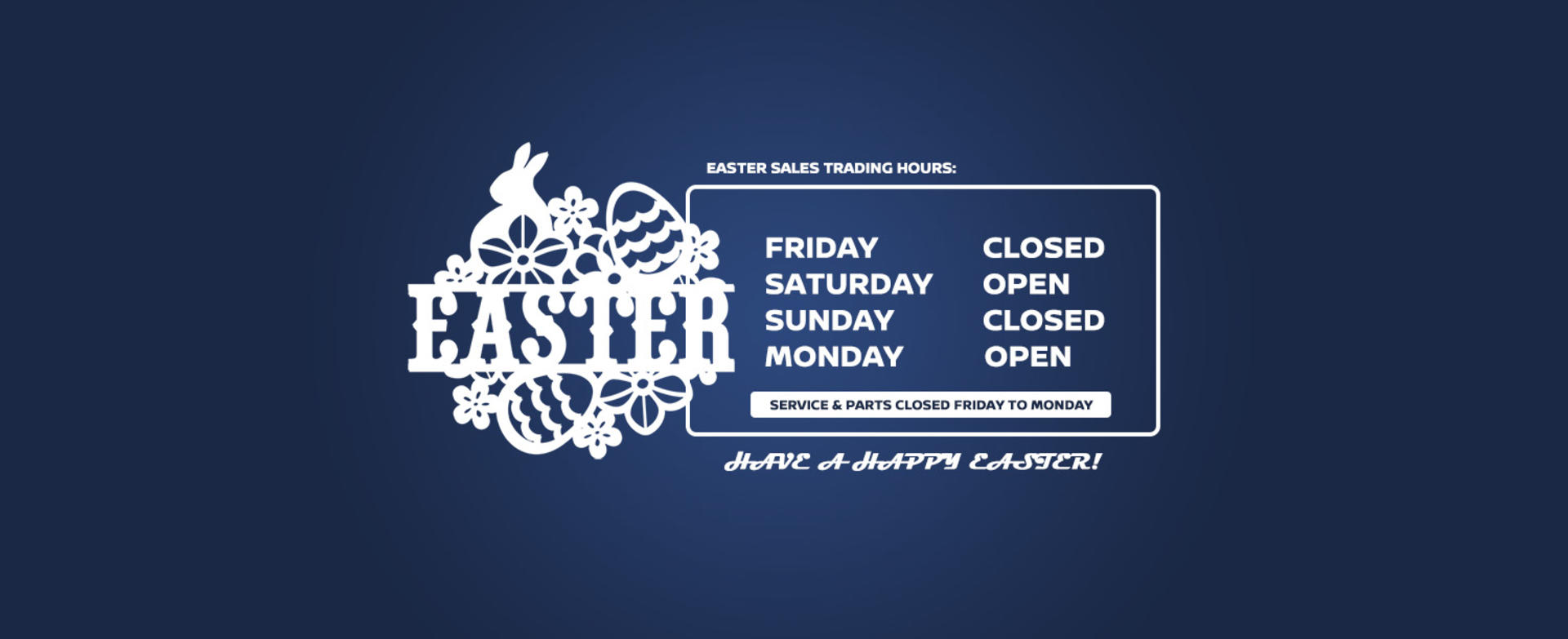 Easter Hours