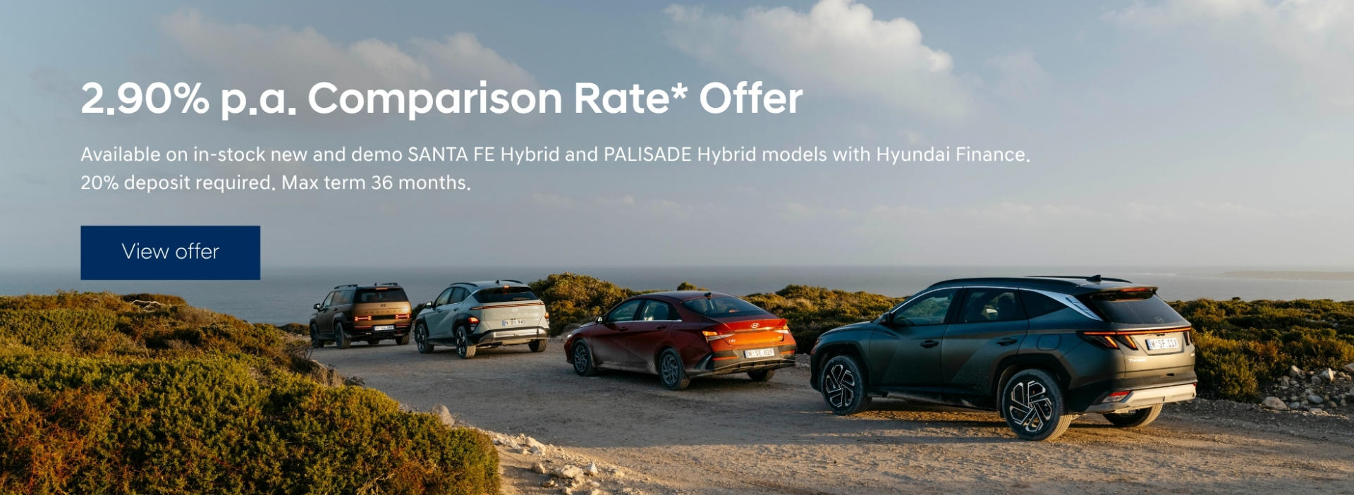 2.90% p.a. Comparison Rate* Hybrid Offer