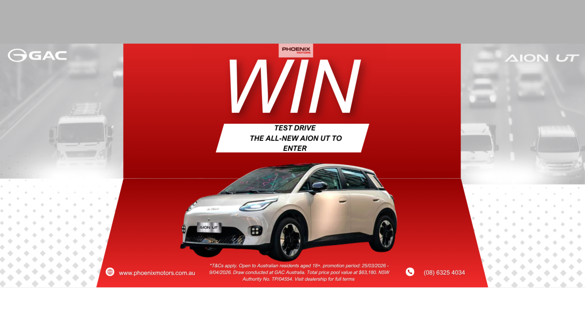 GAC AION UT Test Drive offer