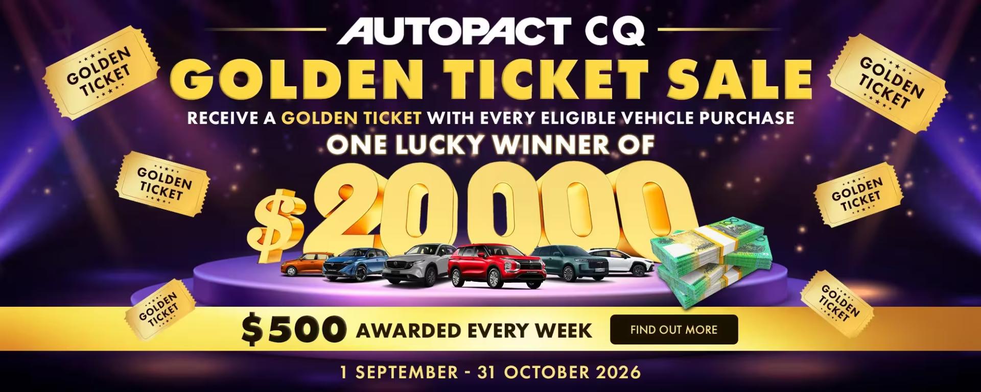 The Golden Ticket Sale