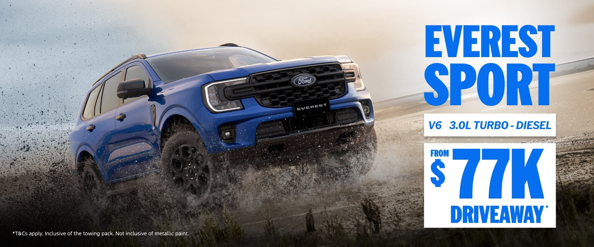 Everest Sport Driveaway Deal