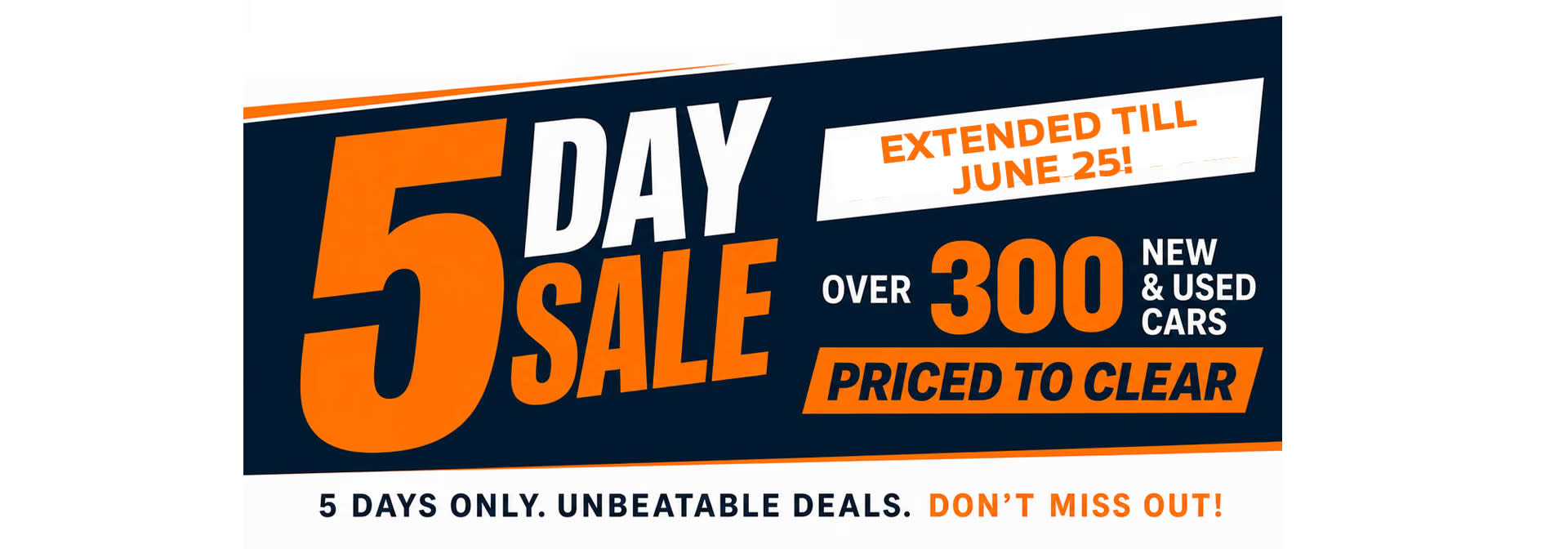 5 Day Sale