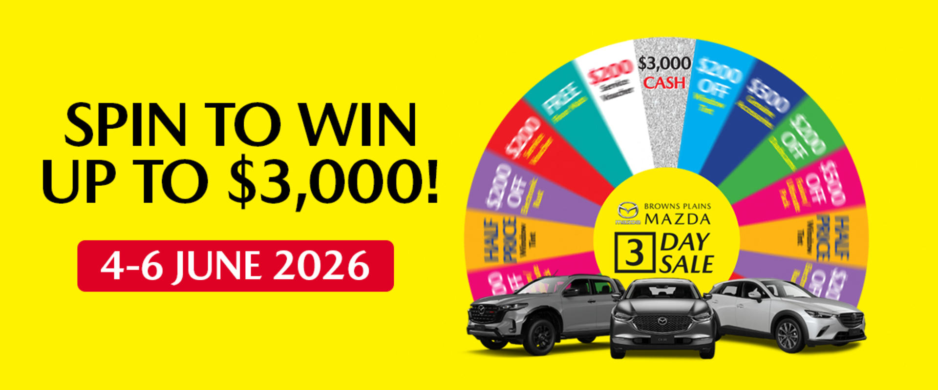 A new car promotion