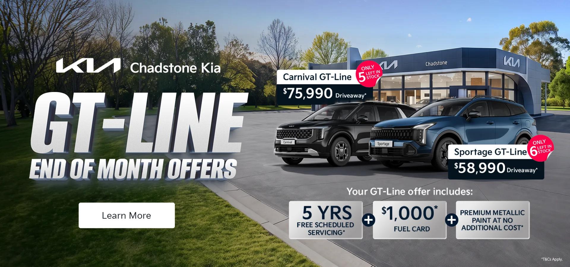 GT-Line End of Month Offers