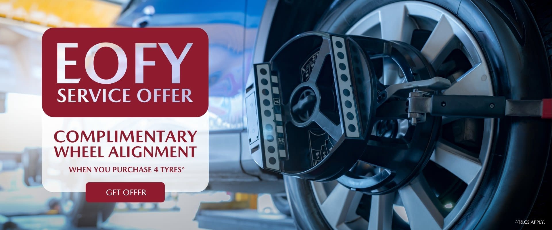 Comlimentary Wheel Alignment