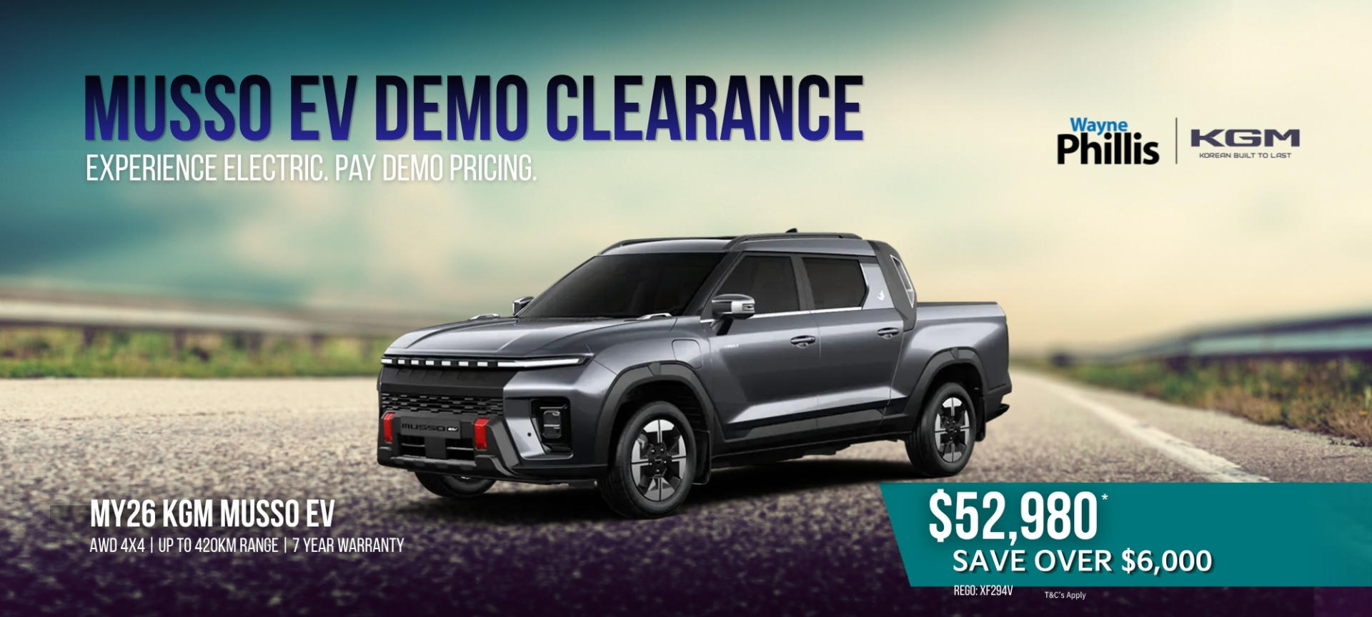 A new car promotion