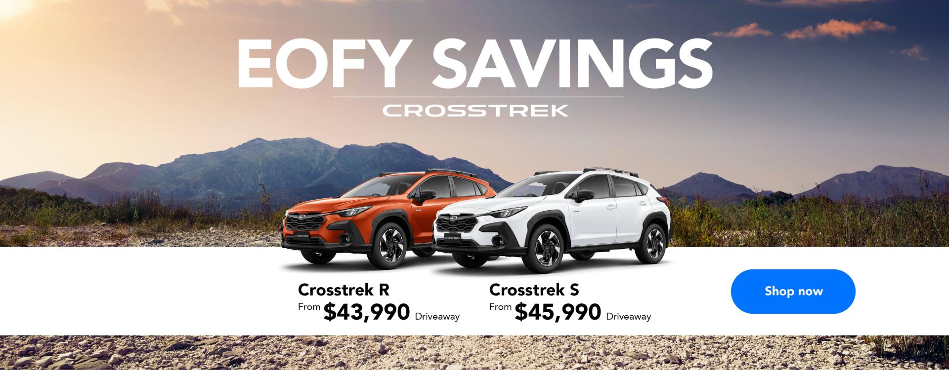 crosstrek eofy