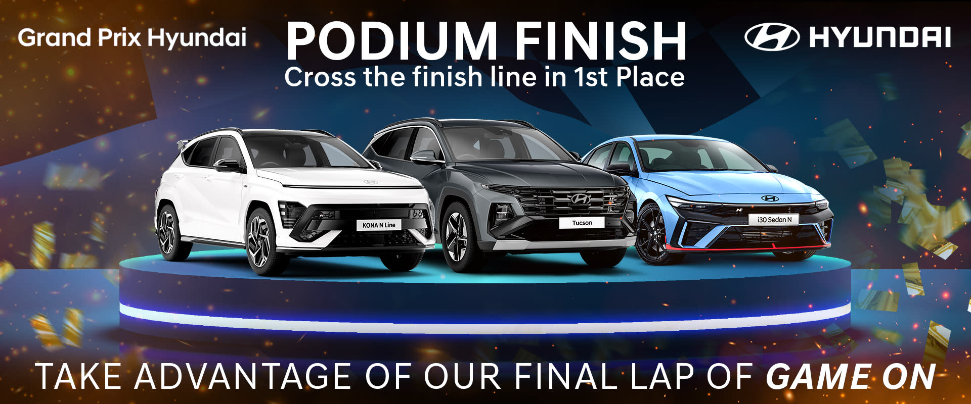Game On - Podium Finish