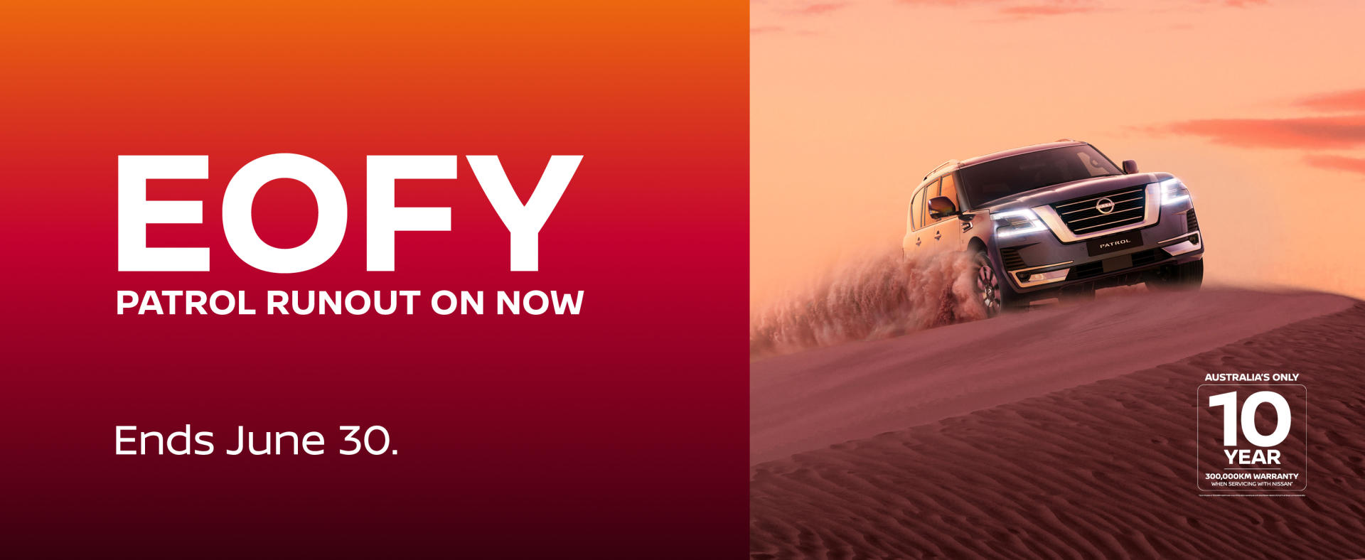 EOFY -patrol offer
