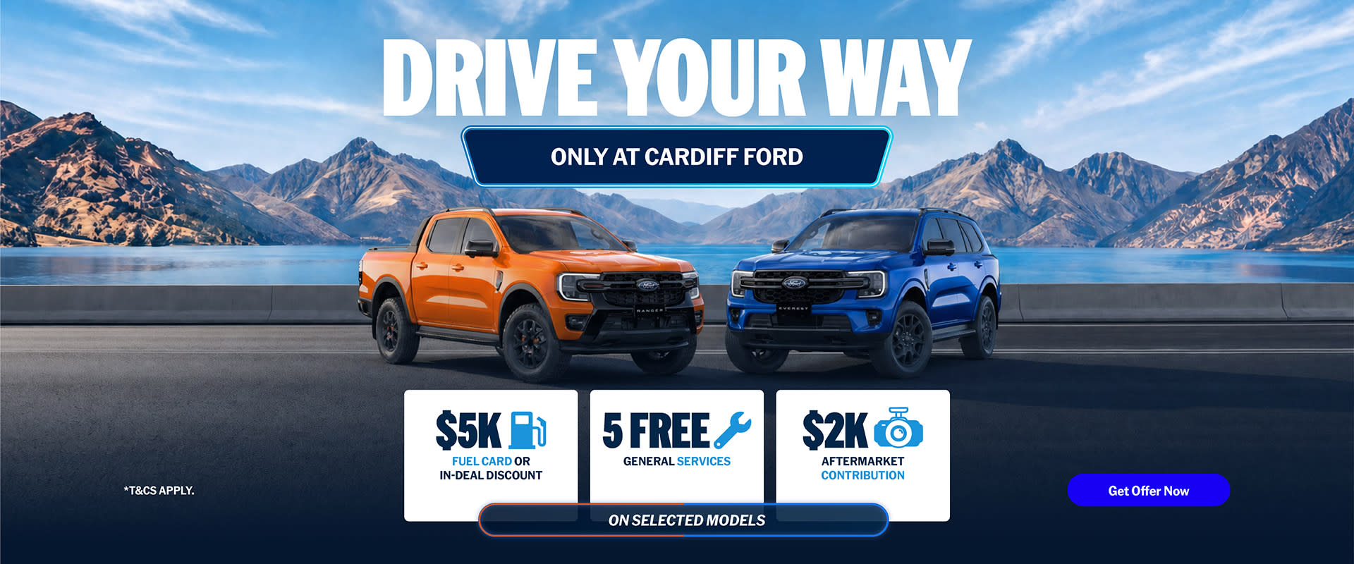 A new car promotion