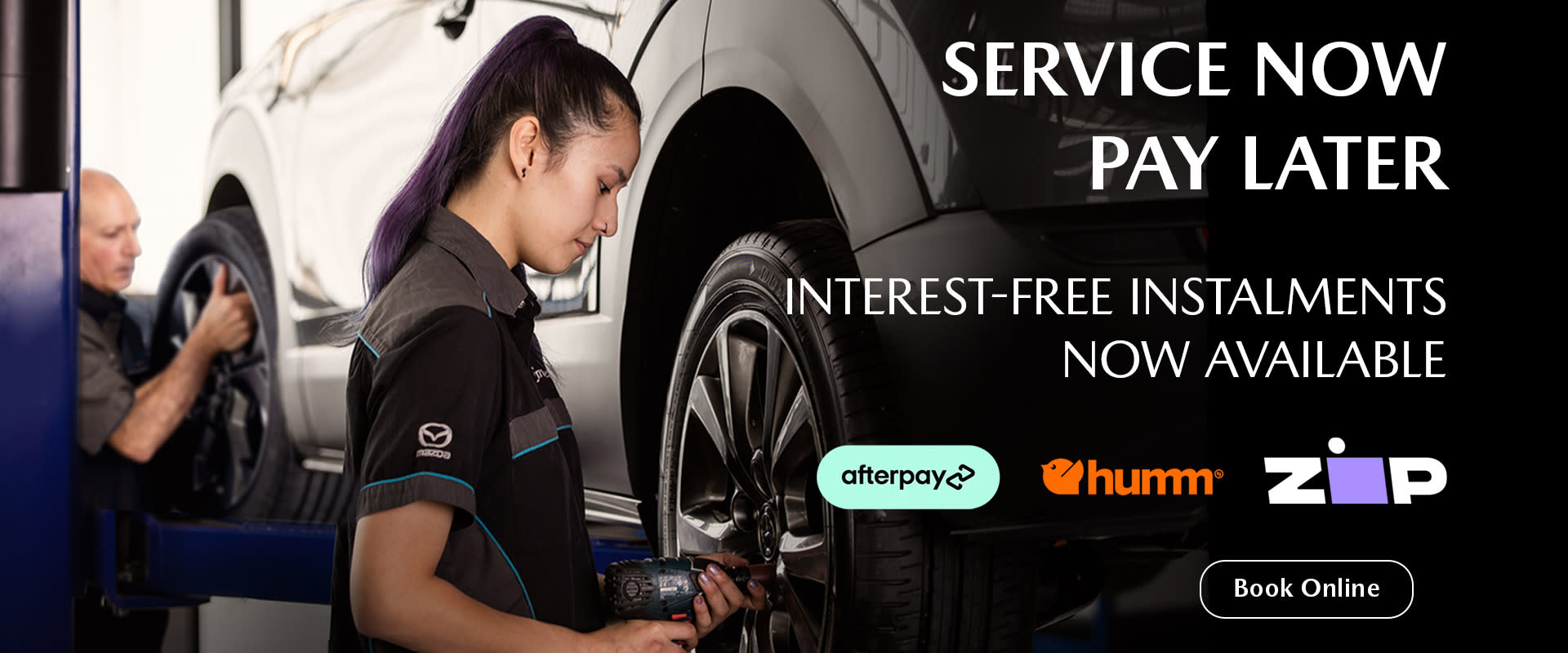 A new car promotion