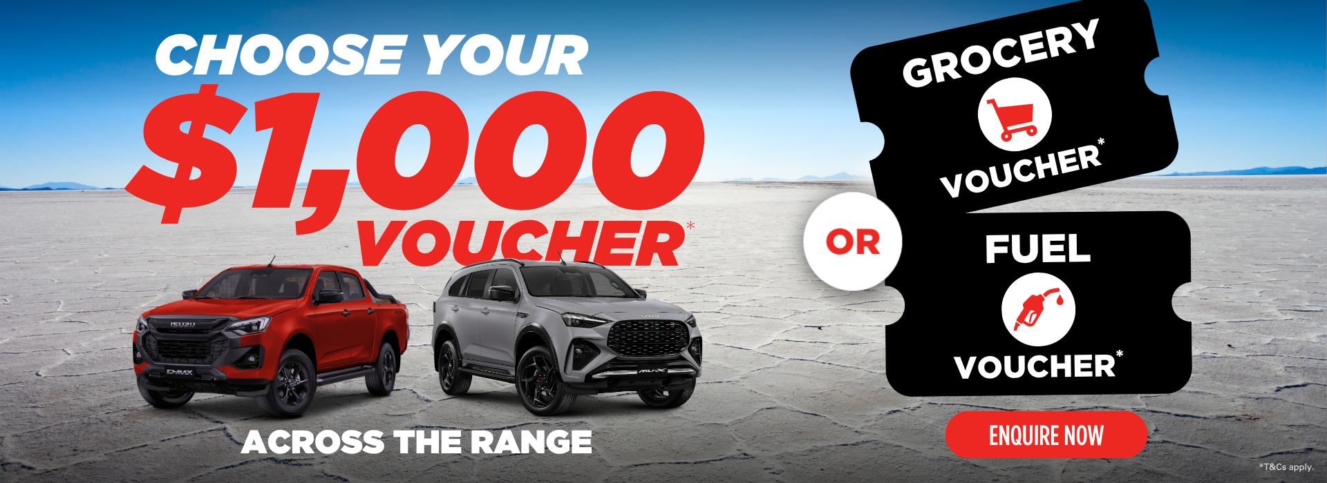 Choose $1K Voucher
