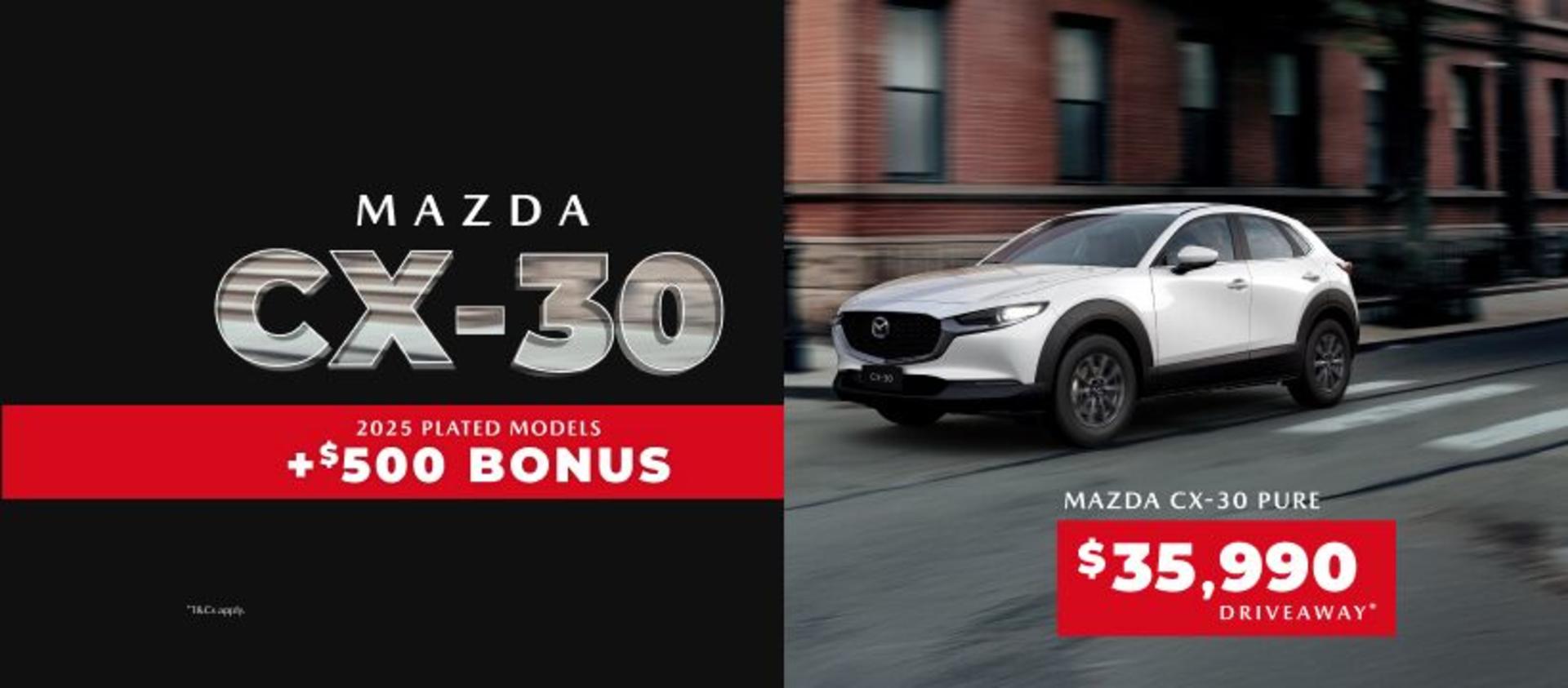 A new car promotion