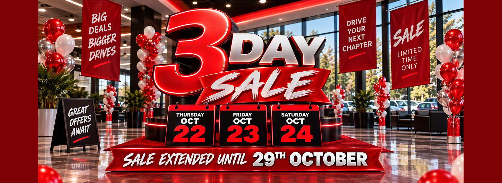3 day Sale Extended