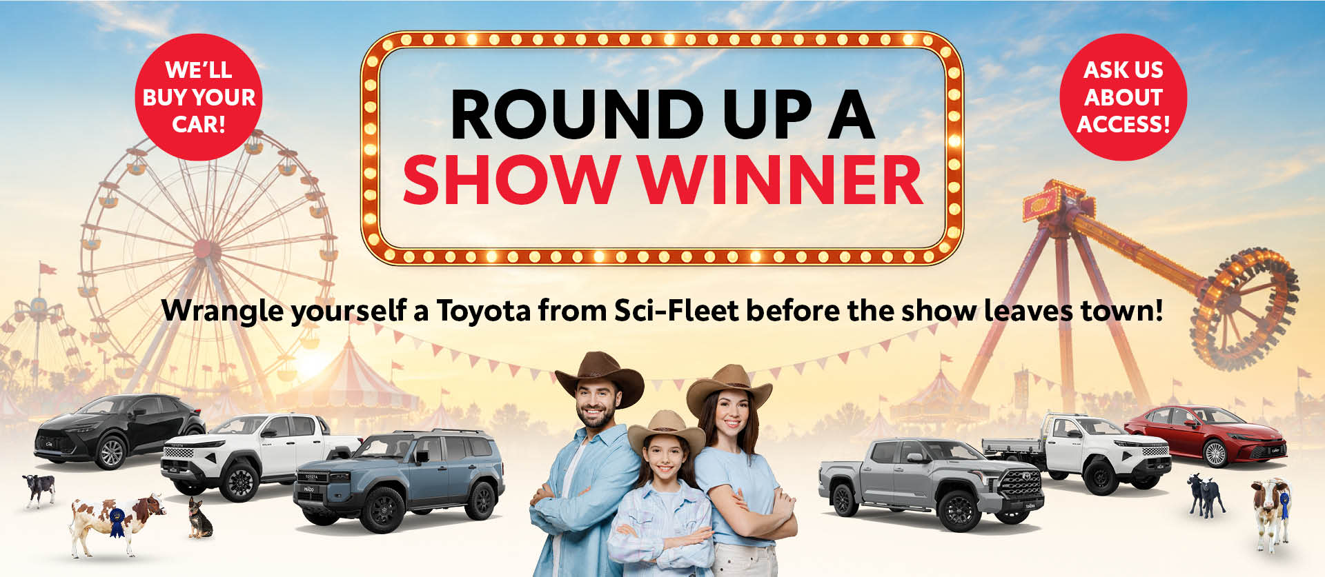 A new car promotion