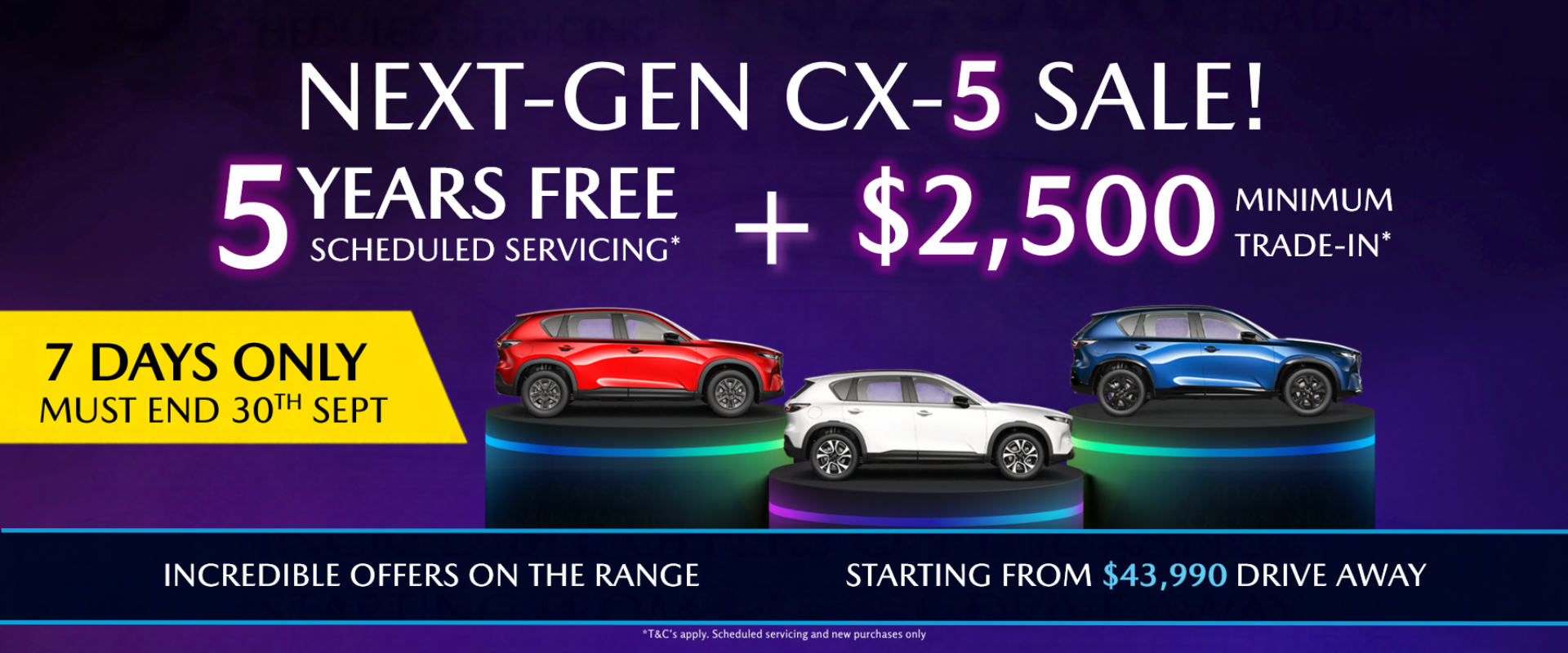 Next-Gen CX-5 Sale Sept