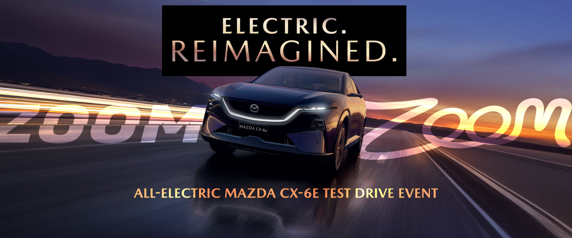 All-Electric CX-6e Test Drive Event