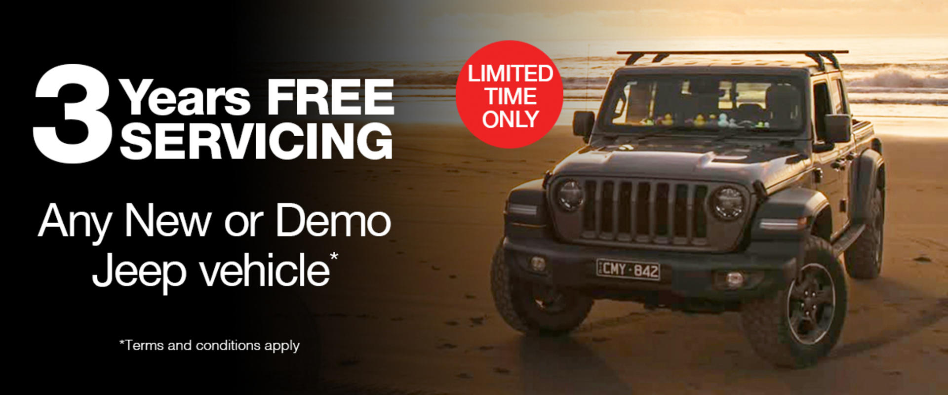 3 Years Free Servicing