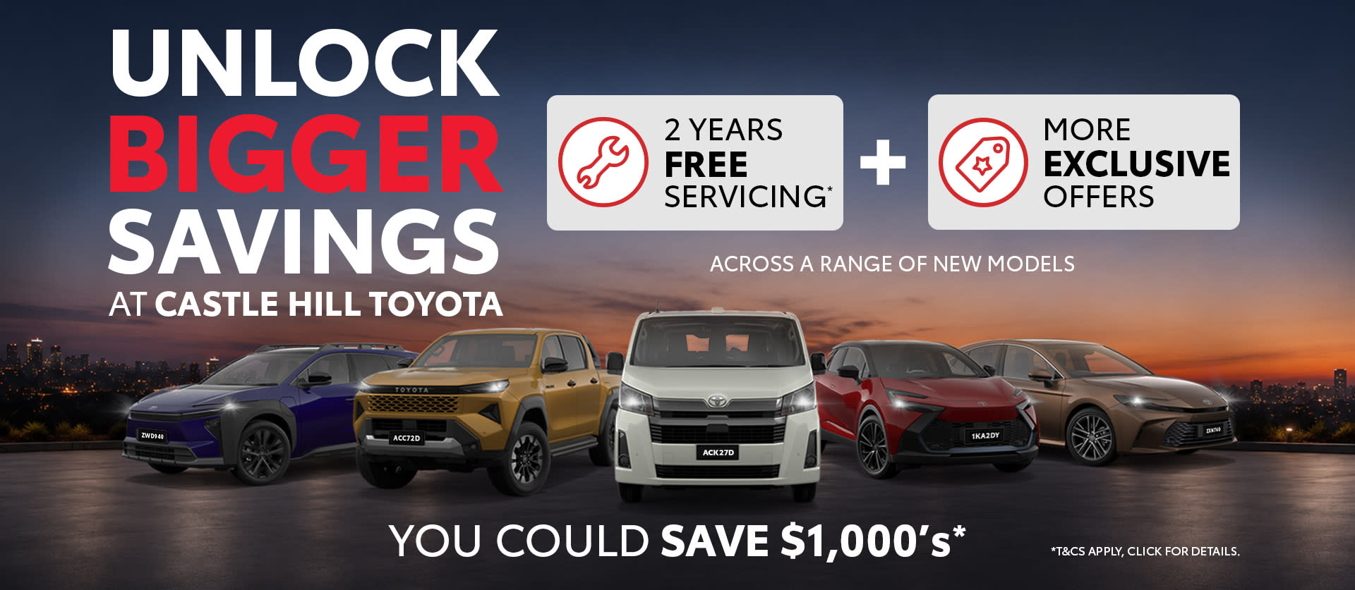 Unlock BIGGER Savings