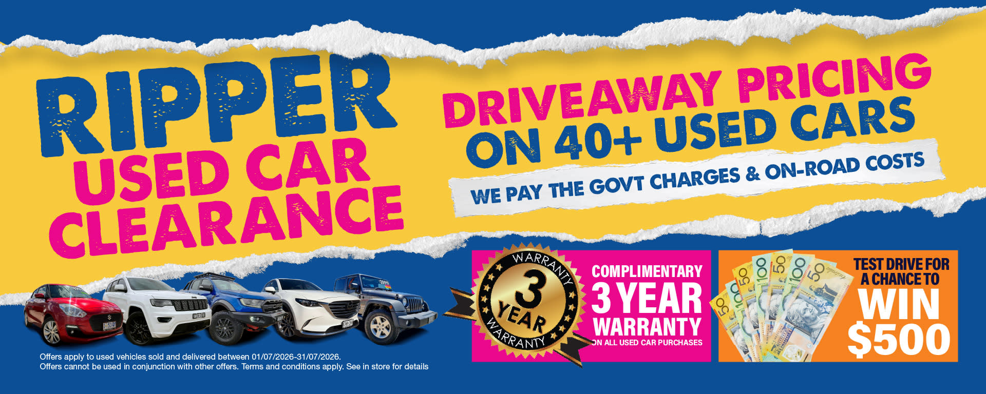 A new car promotion