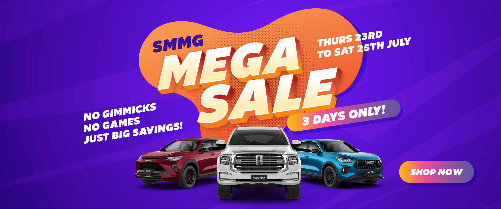 A new car promotion