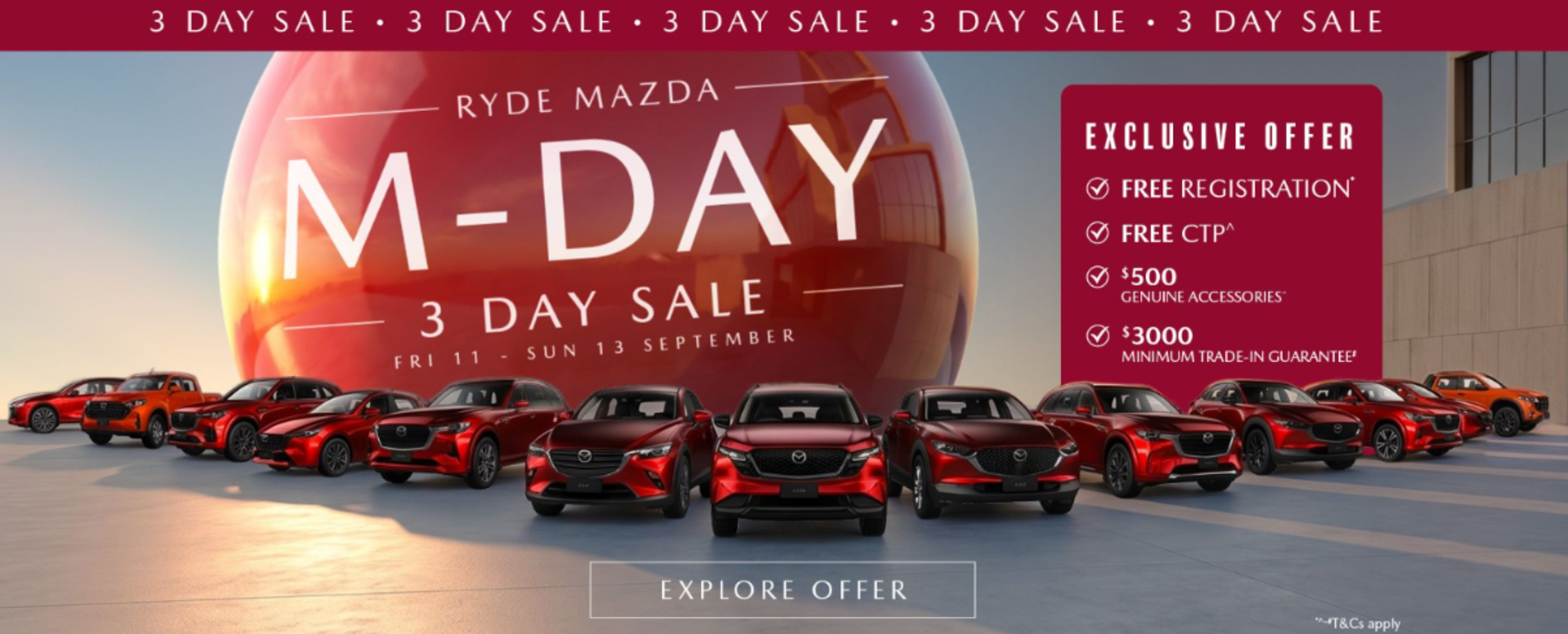 M-Day Is Here At Ryde Mazda
