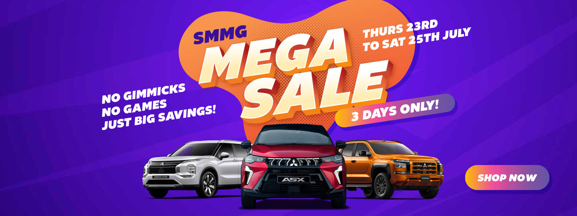 Mitsubishi Mega Sale
