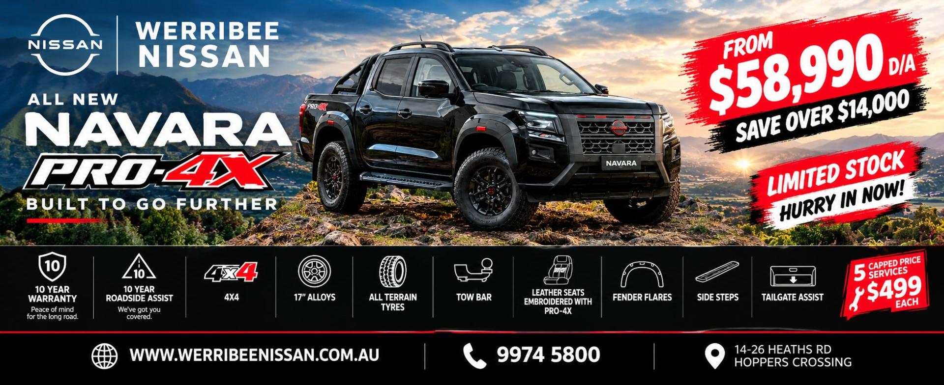 Navara Pro 4 x