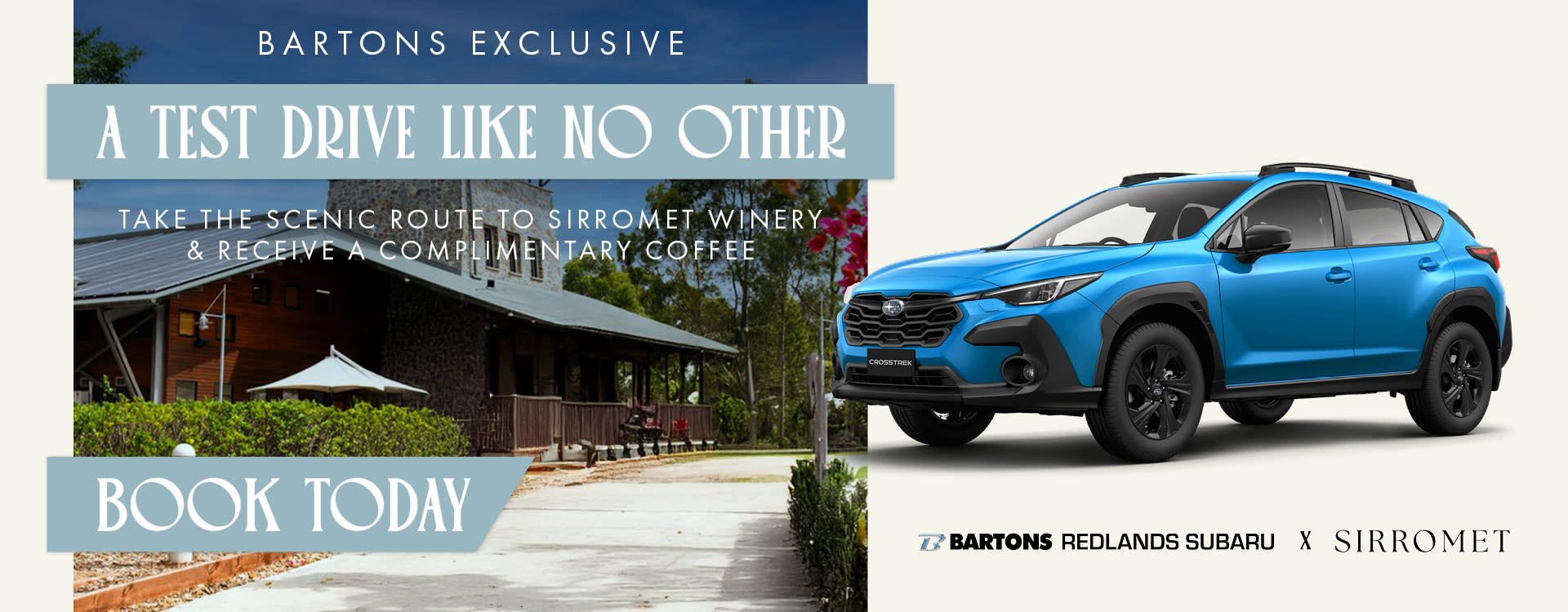 Sirromet x Subaru