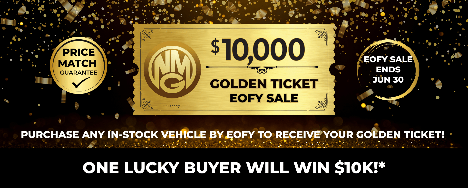 Golden Ticket EOFY