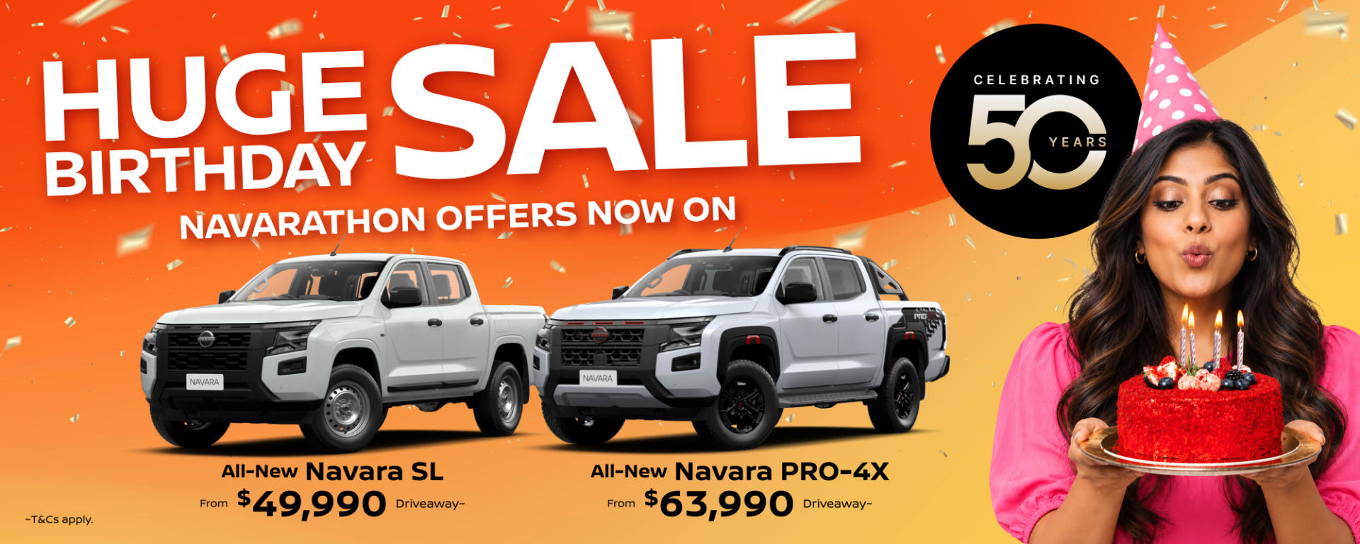 Huge Birthday Sale