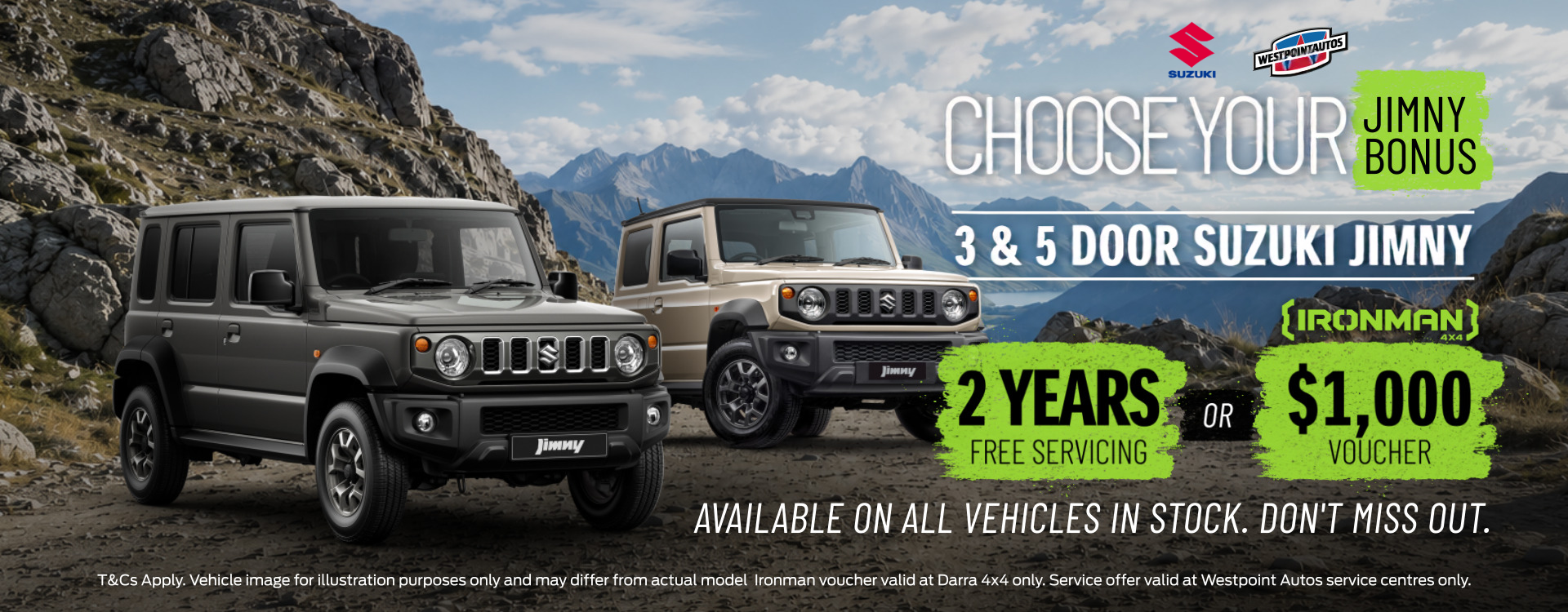 Jimny Offer - Ironman