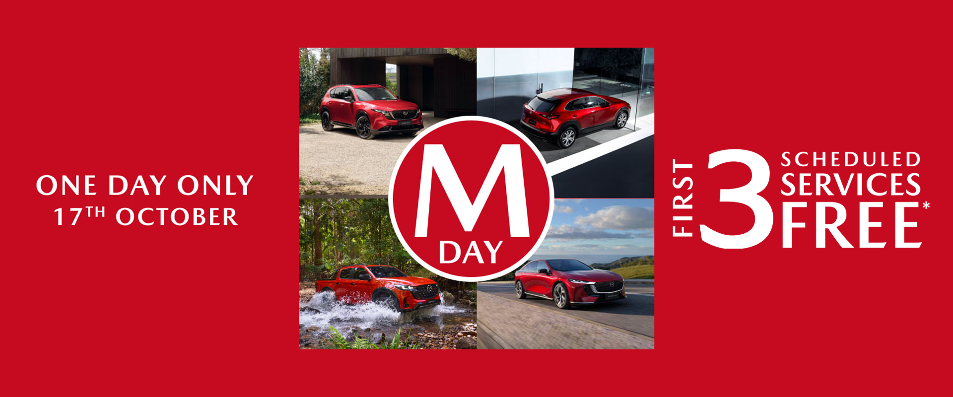 M Day Banner
