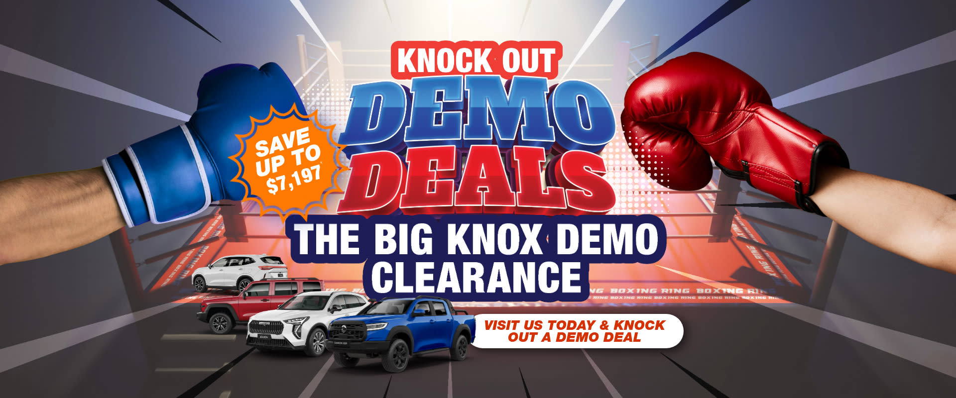 Knock Out Demo Clearance