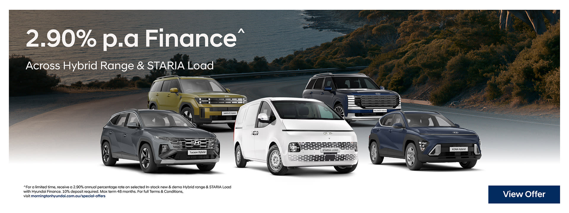 2.9% Finance Offer 