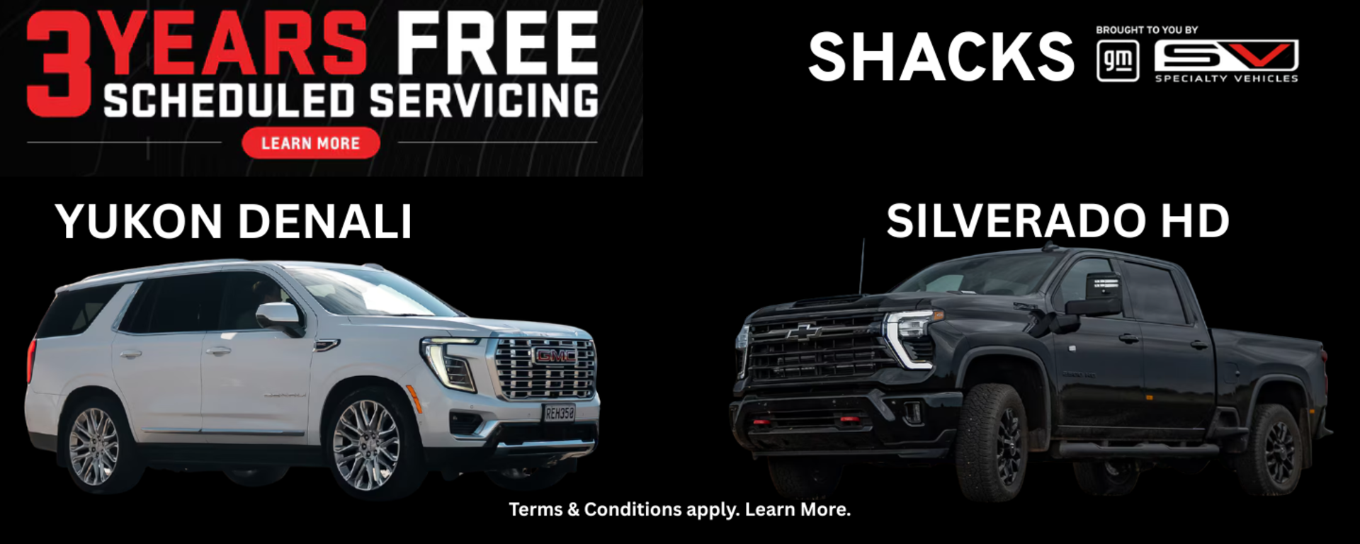 3 years free servicing October to December