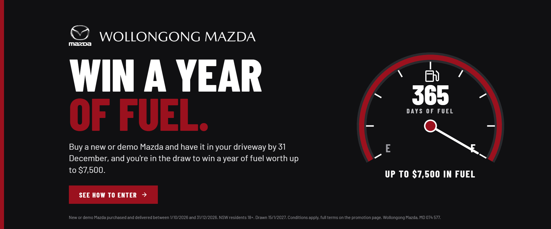 Win Free Fuel for a Year!
