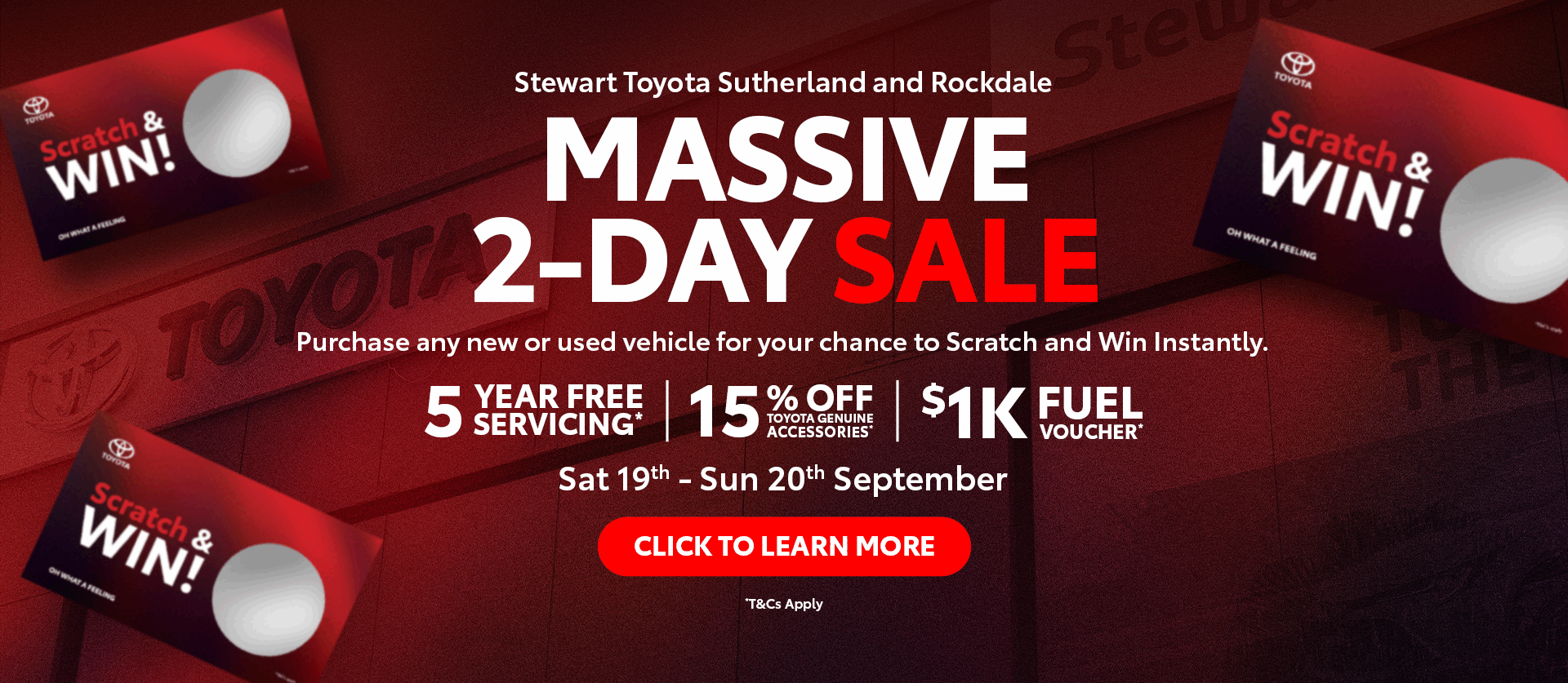 Stewart Toyota Scratch & Win 