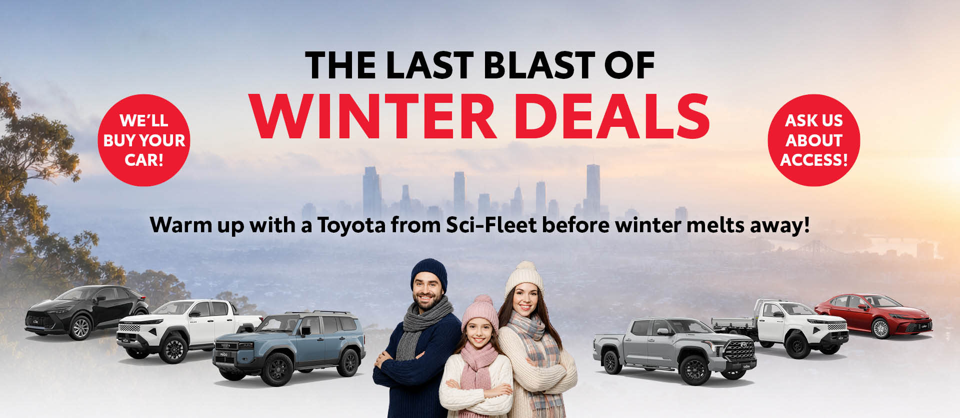 A new car promotion