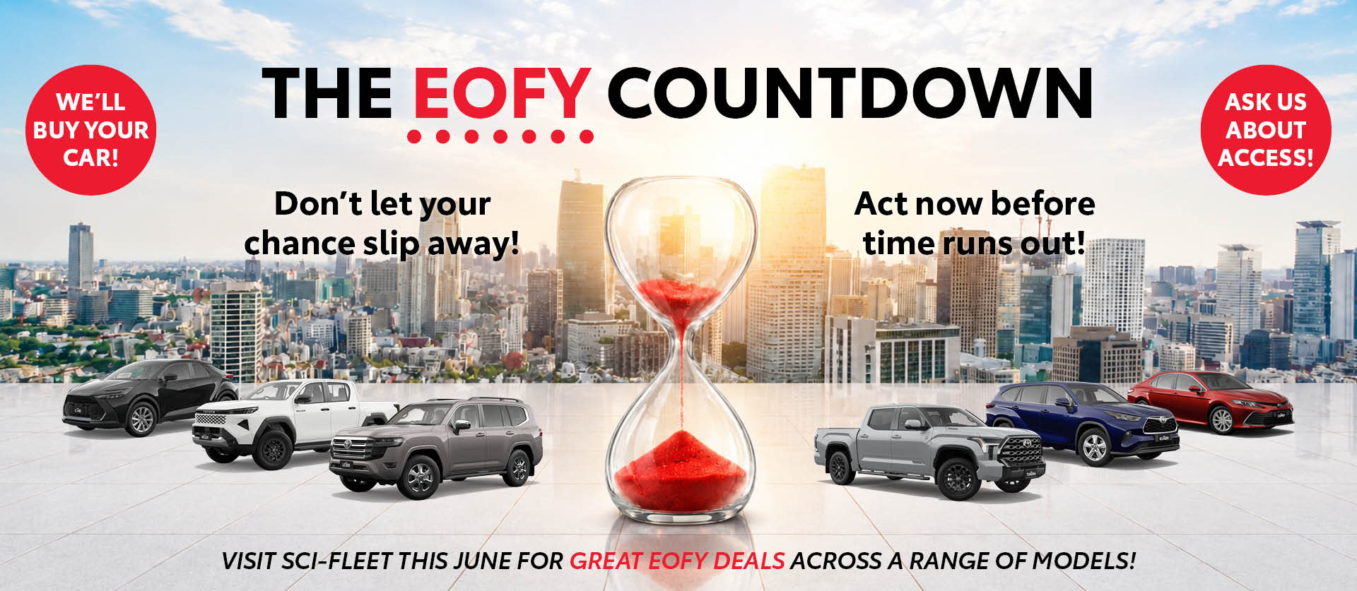 A new car promotion