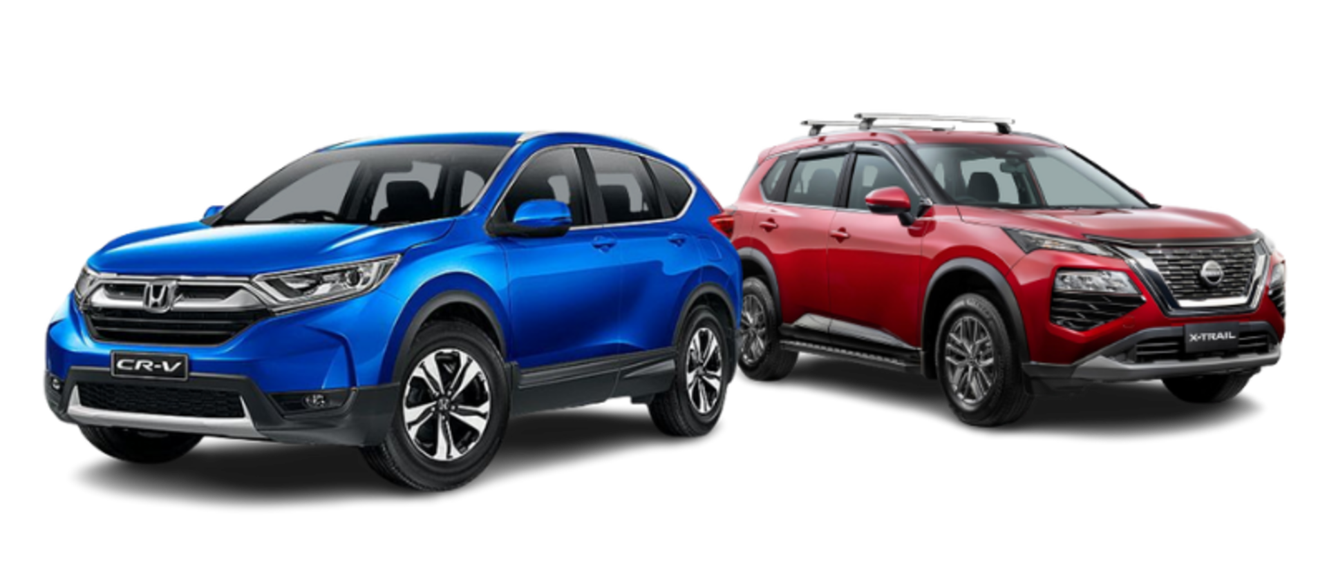 Honda and Nissan cars