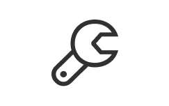Spanner for changing tyres